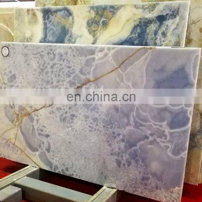 Blue Onyx Marble Slab , Blue Onyx Stone Tiles photo-4
