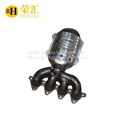 Exhaust manifold catalytic converter for Hyundai VVT first part catalyst factory