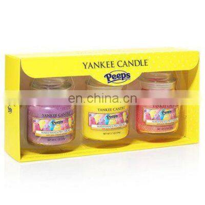 ENO Custom Christmas Fragrance Three Pcs 4oz Holiday Candle Gift Sets Soywax Scented Candle for Candle Lover photo-2