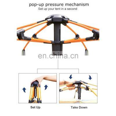 Wholesale Outdoor Tent Outdoor Camping Double Open Automatic Double Spring 3-4 People Beach Waterproof Camping Tent photo-4