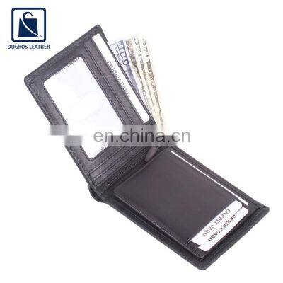 Indian Exporter of Premium Quality Wholesale Chairman Lining Material Genuine Leather Wallet for Men