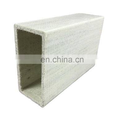 Durable FRP Pultruded profile Anti corrosion FRP rectangle tube