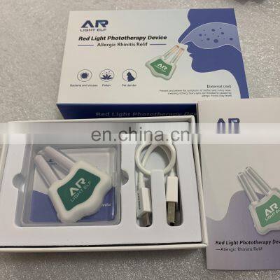 630nm Rhinitis Laser Therapy Device Nose Irradiation Red Light Treatment Instrument
