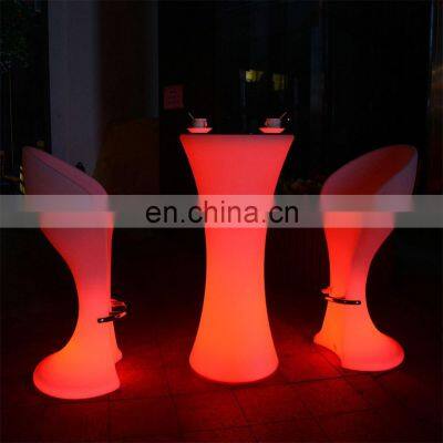 multi color change lighted led furniture battery operated nightclub led furniture stool tables and chairs for events