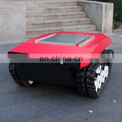 remote control robot tank tracks robot chassis with high speed customized