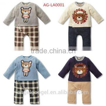 baby clothes animal hooded romper AG-LA0001