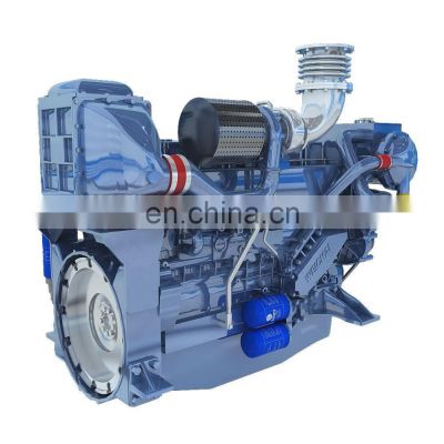 Water cooled 6 cylinder 258-405kW WP12 WP12C Weichai boat engine