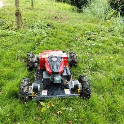 remote control track mower, China remote control mower for slopes price, slope mower price for sale