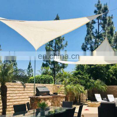 100% Virgin HDPE materials garden sun shade sail