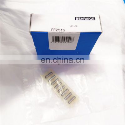 Size 15x45x2.5mm Needle Roller Bearing FF2515 bearing with Needle Roller Flat Cage in stock