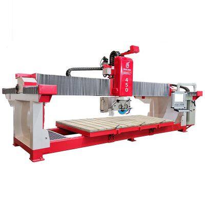 Bridge Saw 5 Axis CNC Marble 3D Stone Carving Stone Cutting Machine