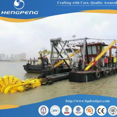 High Volume Hengpeng Shipyard Bucket Wheel Dredger for Fast Sand Removal