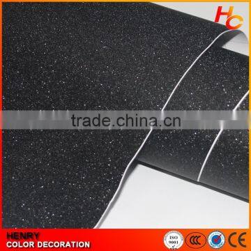 Hot Selling Self Adhesive Car Wrapping Vinyl Roll Black Chrome With Size 1.52*20m photo-4