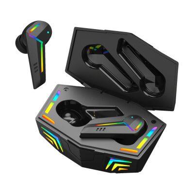 KINGSTAR New Arrival low latency Waterproof Sports led flashing wireless earbuds gaming tws