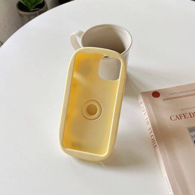 Cartoon Cute Puppy Retractable Bracket Silicone Shockproof Protective Phone Cover Case For IPhone 11 12 13 14 15 Pro Max photo-4