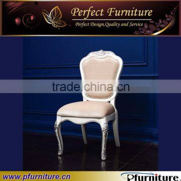 Classical White French Writing Table Chair no Arm NC120627