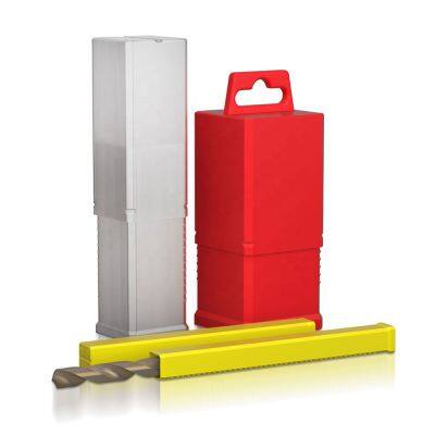Beckett Cutting Tools Ratchet Length Adjustment Transparent square Telescopic Plastic Packaging Tube Box SQT