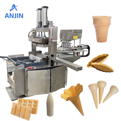 Automatic Wafer Cup Forming Machine Wafer Cone Making Machine