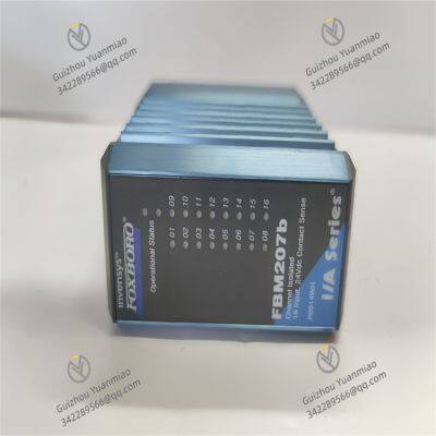 Foxboro FBM207B P0914WH Módulo de Interface de Entrada de Detec??o de Contato
