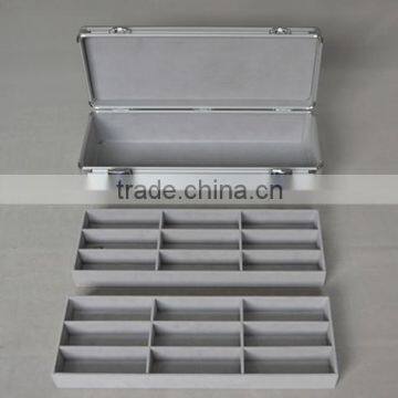 Aluminum Eyeglass Carrying Display Case for 18 Glasses photo-3