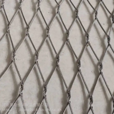 Factory Customised 304/316 Stainless Steel Rope Mesh Woven for Zoo Fencing