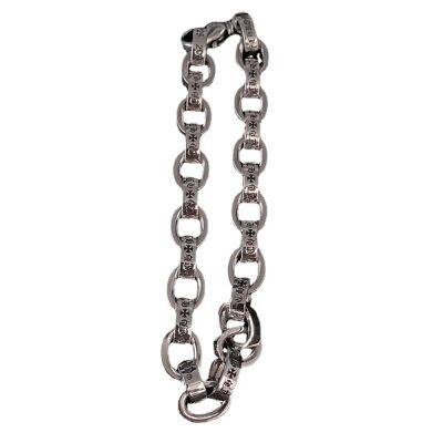 Factory Price High Quality S925 Sterling Silver New Six-Character Mantra Bracelet Men Women Retro Trend Jewelry Gift photo-5
