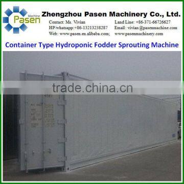 Container Type Hydroponic Green Fodder Sprouting Machine| Barley Sprouting System Growing Machine