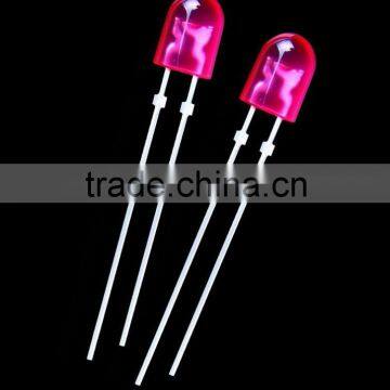 transparent 5mm oval led diode with stopper