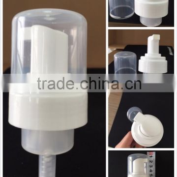 32mm big foam sprayer white color with transparent cap