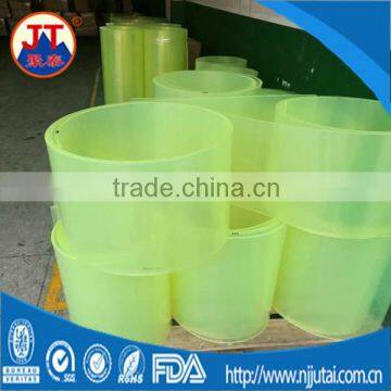 Shore A80 hardness transparent Polyurethane PU roll sheet