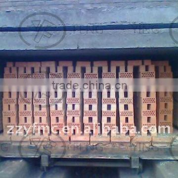 Low investment ! Small Tunnel kiln for burning bricks (Clay brick making production line)!!!