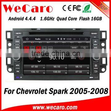 Wecaro WC-CU7011 Android 4.4.4 car stereo 2 din for chevrolet spark car audio system stereo bluetooth 2005-2008