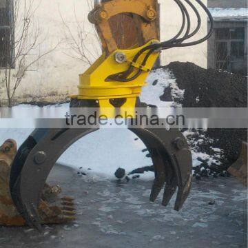 IHI Excavator grapple, hydraulic grapple, rotating grapple, grabs, scrap grapple, woods log grapple for IHI excavator