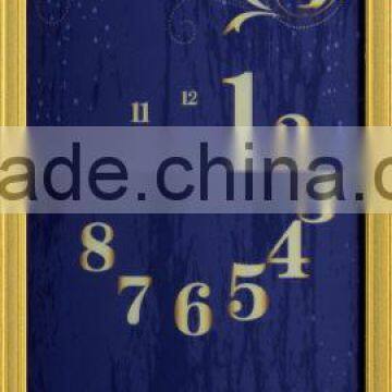 Digital display clock metal wall clock industrial style