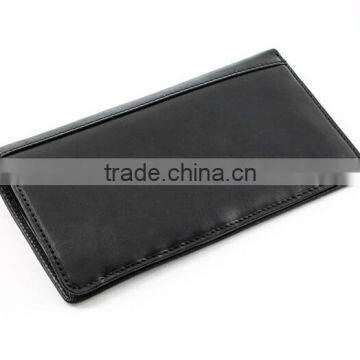 High quality RFID Checkbook Women Wallet