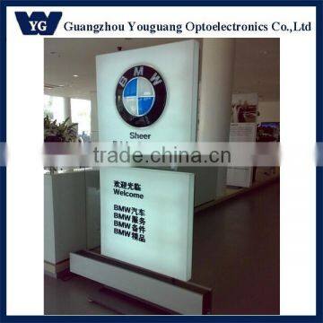 Framless Fabric led advertising display/ light box / frameless backlit led light boxes with 80mm in thickness