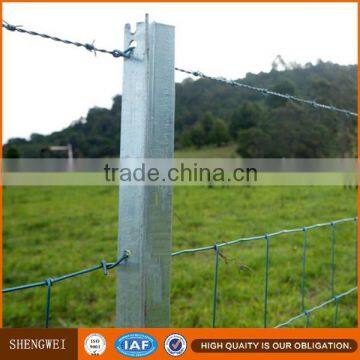 High Quality steel cattle t fence post/t bar fence post                        
                                                Quality Choice