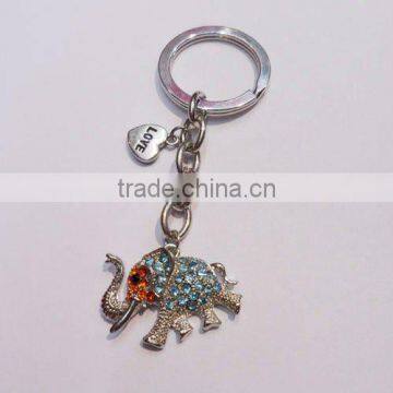 Promotional High Quality Gift Elephant Keychain Metal For 2013