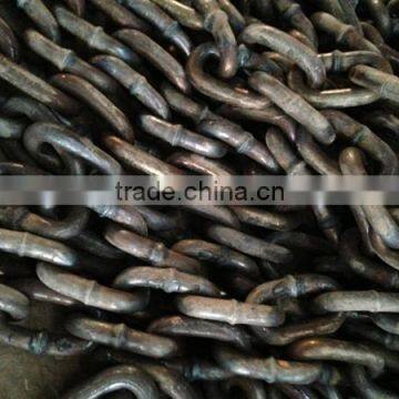 5mm Iron Self-color Marine Stud Link Chain photo-2
