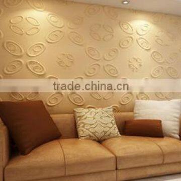 Decoration material 3D wall paper wall sticker mural panel