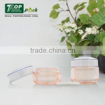2015 Popular 15g 30g 50g Plastic Essense Jar Plastic Serum Jar