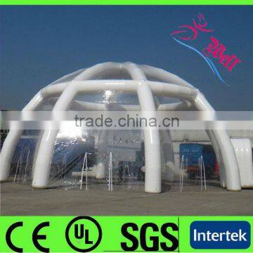 2014 cheap OEM design clear inflatable lawn tent