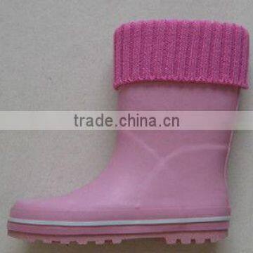 Girl's Knitting Collar Winter Shoes
