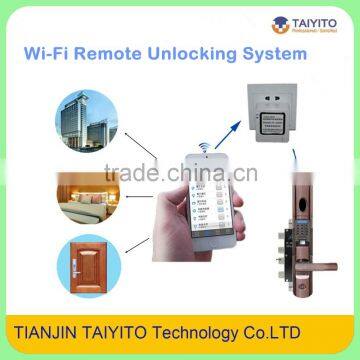 2015 TAIYITO Long Distance Wireless Remote Control Door Lock Network Wireless Door Lock