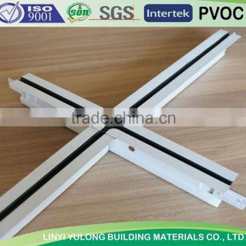 good quality /good price aluminum or galvanized steel ceiling grid t bar channel