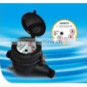 High accuracy plastic piston meter class b