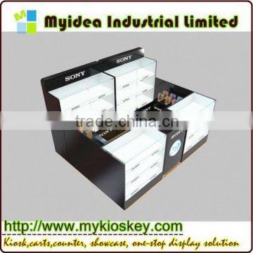 Myidea 10x10 feet 3x3m watch display showcase watch shop design watch kiosk design in mall