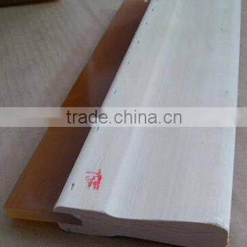 Squeegee Screen Printing Scraper Ink Scratching Tool Wood Handle photo-2