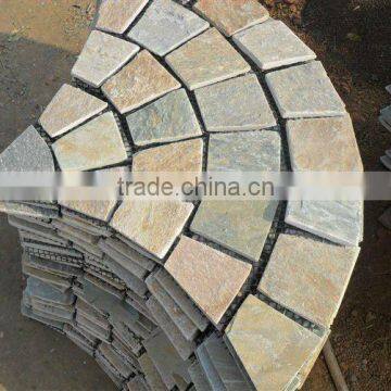 Natural Slate Mesh Paving Stone