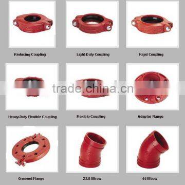 grooved pipe fittings and couplings